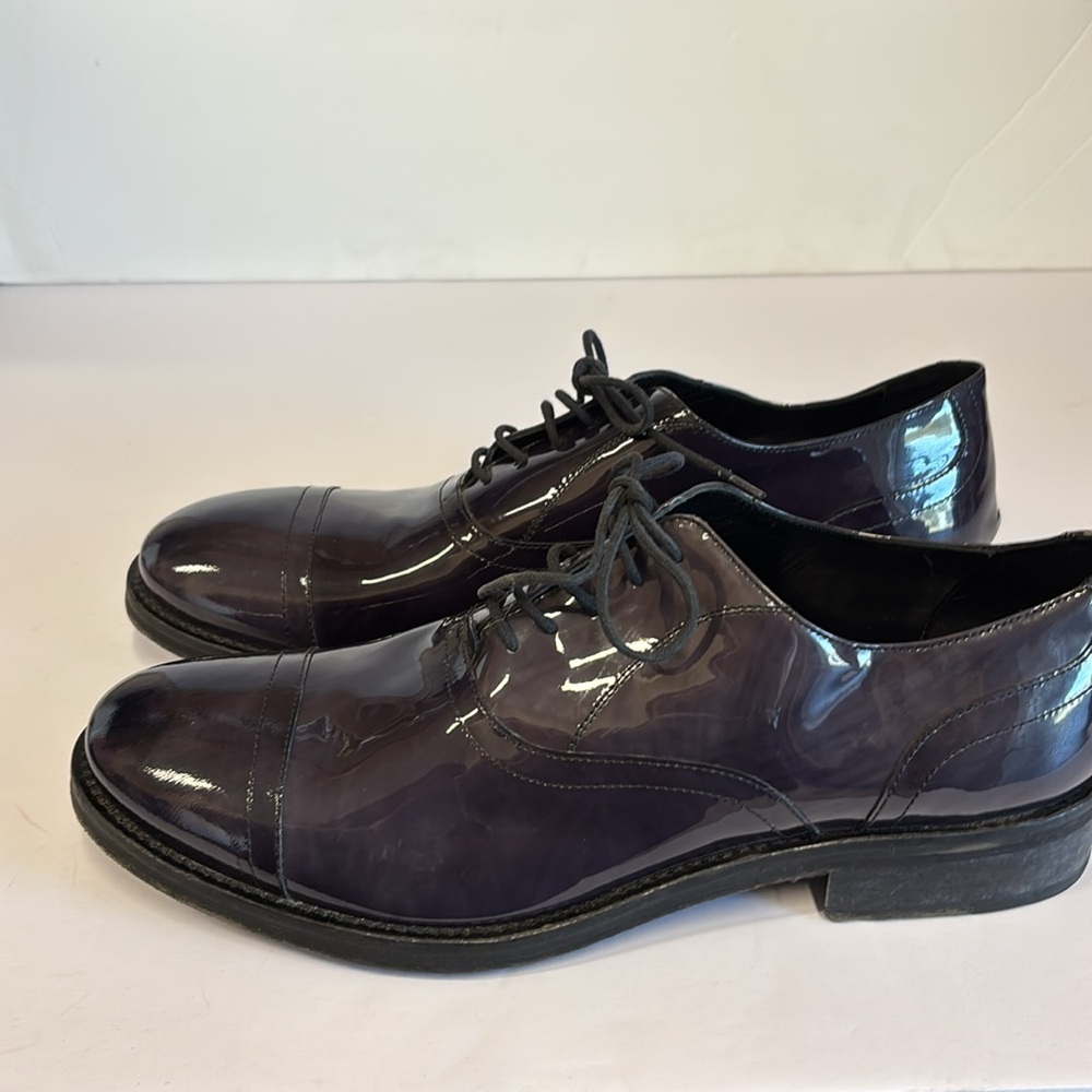 Cobbler Black Patent Leather Men’s Dress Shoes - Picture 9 of 15
